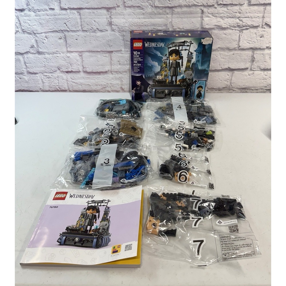 LEGO Wednesday: Wednesday Addams Figure 76780 Sealed Bags